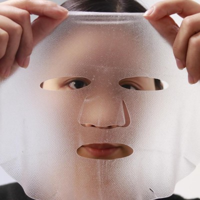 3D spongy Folding facial mask skin care