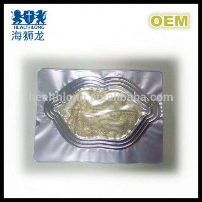 anti wrinkle and firming 24k gold lip mask