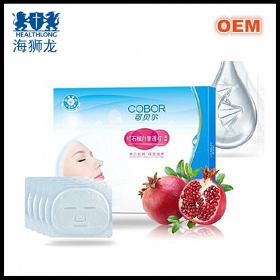 Beauty products pomegranate firming and hydrating collagen facial mask